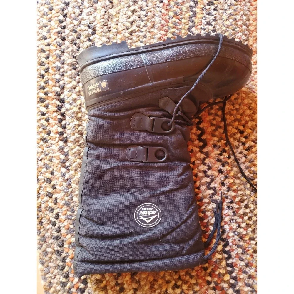 Acton Airboss Thermo Insulated Mens Size 11 Winter Work Boots Made In Canada‎